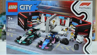 LEGO City - Garáž F1 a vozy Mercedes-AMG a Alpine