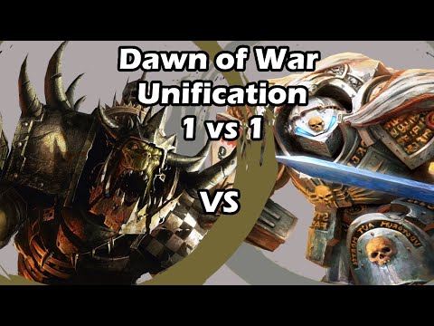 Dawn of War Unification: 1 vs 1 Orks (Archaon the Never-Chosen) vs Demon Hunters (Skeletor)