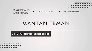 Download lagu Arsy Widianto, Brisia Jodie - Mantan Teman (Piano Karaoke | Chord   Lyric Video | Instrumental) mp3