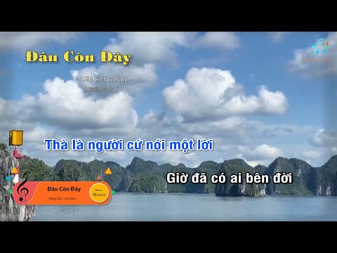 [Karaoke] ĐÂU CÒN ĐÂY - LEE KEN x NAL (Guitar Solo Beat), Muối Music | Tháng Năm