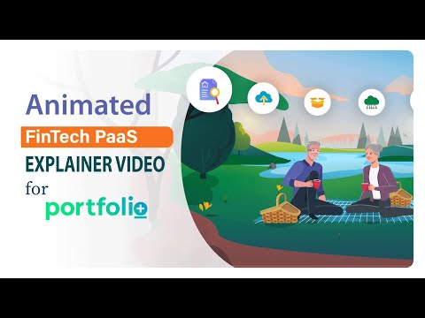 Portfolio+ | Animated FinTech PaaS Explainer Video