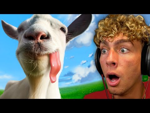 I Played Goat Simulator (it's CRAZY)