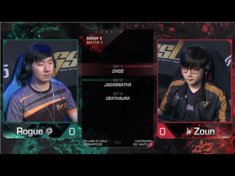 [2021 GSL S1] Ro.16 Group C Match1 Rogue vs Zoun