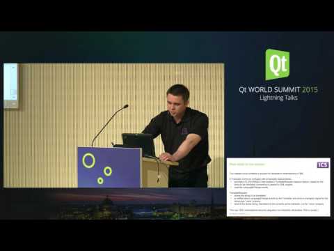 QtWS15- Lightning Talk, Declarative Retranslations in QML, Vladimir Moolle, ICS