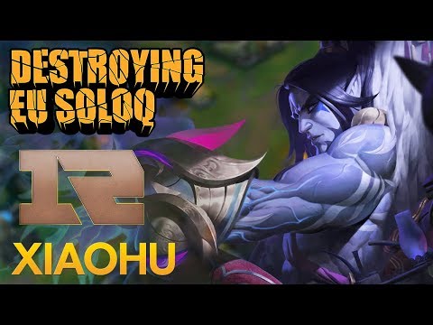 Destroying EU SoloQ: RNG Xiaohu - Sylas Mid Lane - KDA 18/5/9