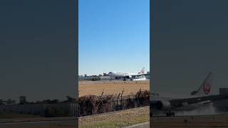 飛行機の着陸 #伊丹空港 #飛行機 #着陸 #白上フブキ