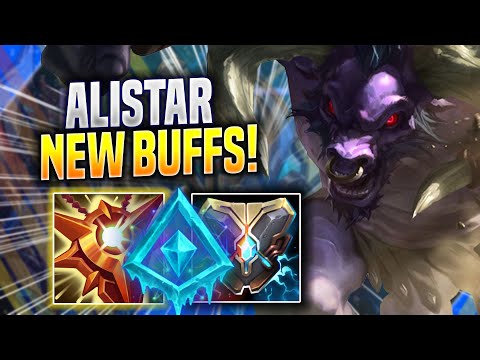 KOREAN CHALLENGER TRIES ALISTAR WITH NEW BUFFS! - Korean Challenger Plays Alistar SUPPORT vs Pyke!
