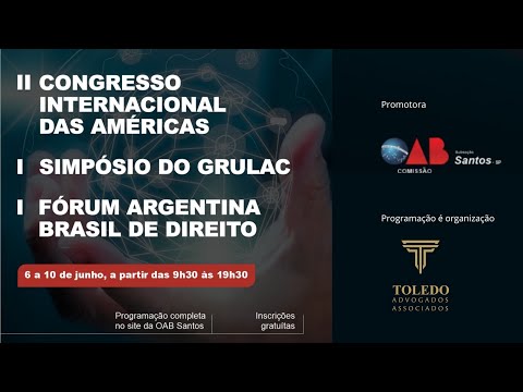 , title : 'Direito Aeronáutico e Espacial nas Américas - II Congresso Internacional das Américas'