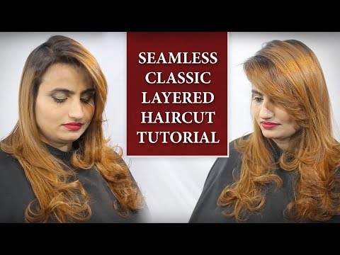 How To Do A Layered Haircut | Classic Hairstyle Tutorial | Simple Hair Do | Pooja Goel