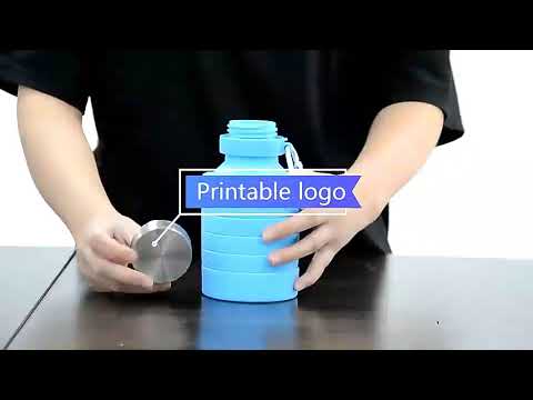 Flexible Silicon Water Bottle