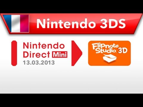 Nintendo Direct Mini -- Flipnote Studio 3D (Nintendo 3DS)