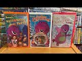 3 Barney Holiday VHS Tapes Review