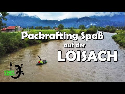 Packrafting Spaß auf der Loisach // meine ersten Wildwassererfahrungen 🥰🤘🏽 STADTGECKO