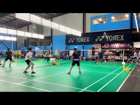 King&TonyVs DJ&Kim     Sydney Badminton 【五湖四海羽毛球】
