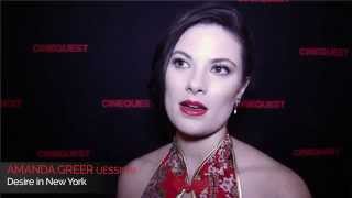 Amanda Greer Cinequest Film Festival Interview video