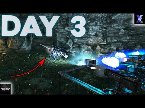 WIPING A MODDED CENTER PEARL CAVE IN 25 MINUTES!! INX Ark Survival Evolved