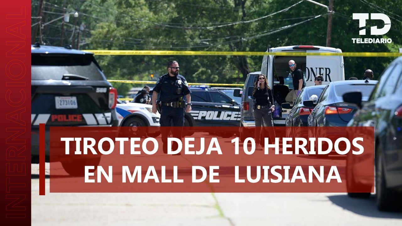 Tiroteo en centro comercial de Luisiana deja
