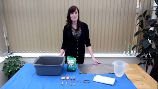 Silver Cleaning with Soda Crystals