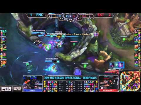 FNC vs. SKT - Mid Season Invitational 2015 - Semifinals - Game 4