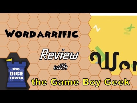 The Game Boy Geek (Dice Tower) Reviews Wordariffic