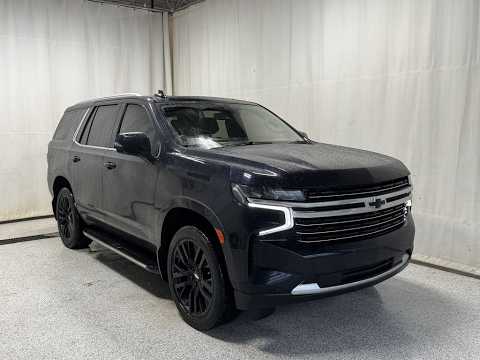 2021 Chevrolet Tahoe 4WD 4dr LT in Blue for sale at Park Mazda in Sherwood Park, AB