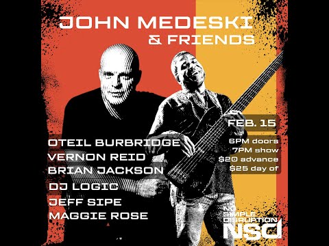 John Medeski and Friends - live Feb 15, 2023 at Salvage Station; Asheville, NC