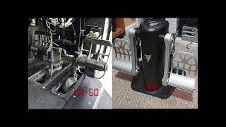 Damper - Thrustmaster TPR - Pendular Rudder Pedals 3d printed parts