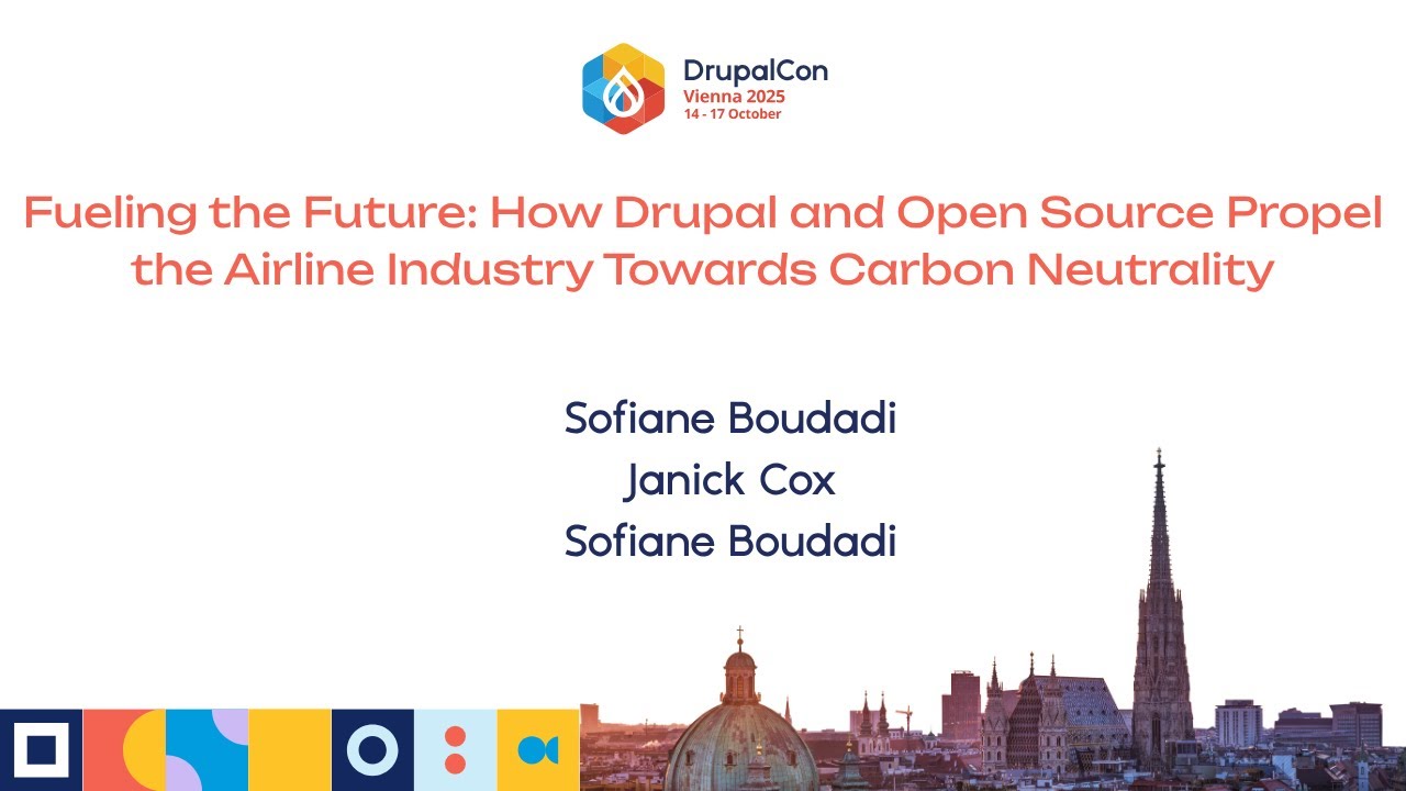 Fueling the Future: How Drupal and Open Source Propel the Airline Industry Towards Carbon Neutrality