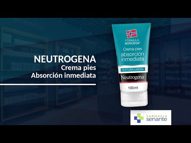 Vídeo relacionado con Neutrogena Fórmula Noruega Crema de Pies Absorción Inmediata (pack de 2 x 100 ml), crema hidratante para pies normales a secos, crema no grasa de absorción rápida