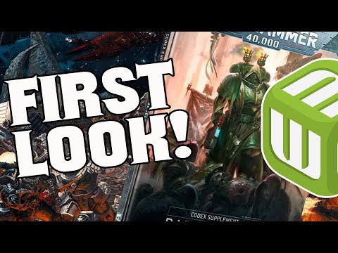 NEW Dark Angels Codex Suplement First Impressions - Warhammer 40k Codex Review