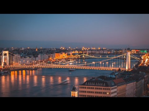 Budapest Hungary. Wonderful music and city. 4K