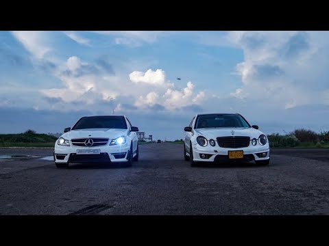 AMG SHOWDOWN | C63 vs E55 Drag Race | Vlog 04