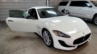 Part 1 2008-2017 Maserati Granturismo GranCabrio dash tear down for AuCar Android head unit