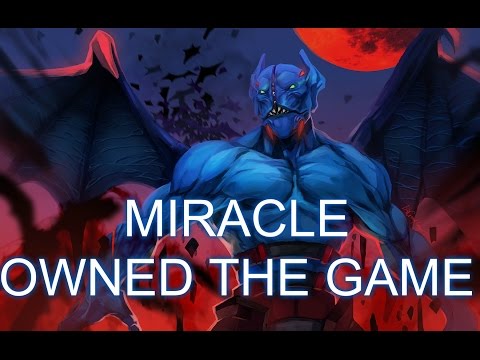 DOTA 2 - MIRACLE NIGHT STALKER OWNED THE GAME 9011 MMR HIGHLIGHT