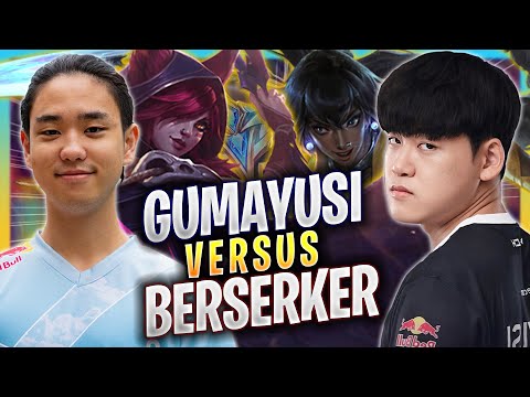 GUMAYUSI vs BERSERKER! *NEXT WORLD BATTLE* - T1 Gumayusi Plays Nilah ADC vs C9 Berserker Xayah!