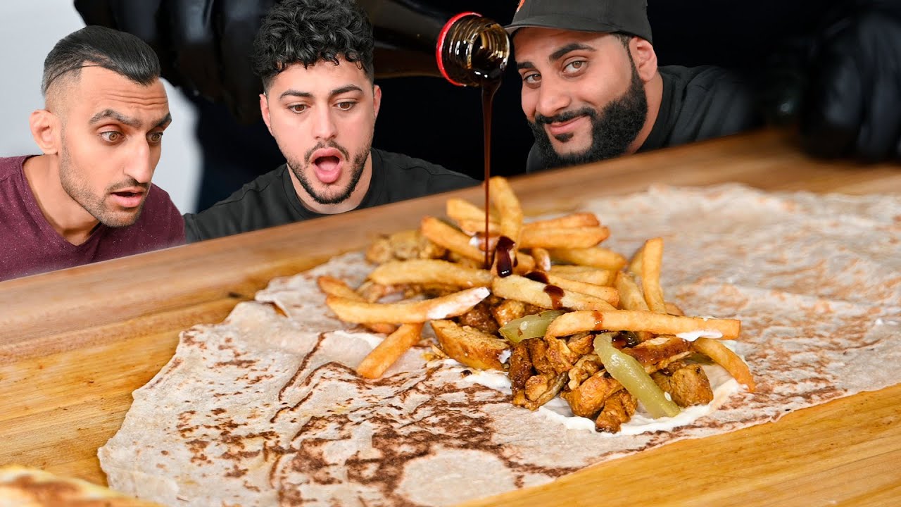 Chicken Shawarma with homemade garlic herb yoghurt sauce video thumbnail