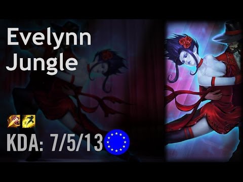 Evelynn Jungle vs Elise - Likkrit - EUW Challenger Path 6.2