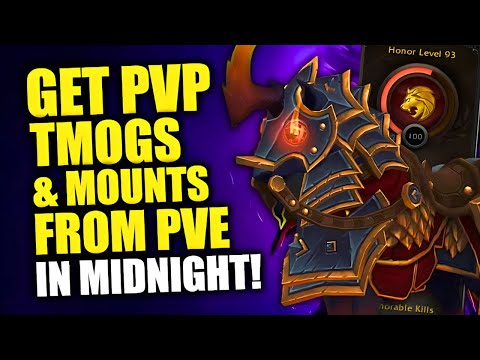 No PvP Needed! Midnight Lets You Earn PvP Rewards in PvE | New Game Mode | Comp Stomp | WoW Midnight