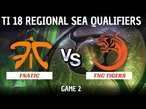 [ENG] TNC Tigers vs Fnatic | The International 2018 | Regional Qualifiers | Game 1 | Best of 3