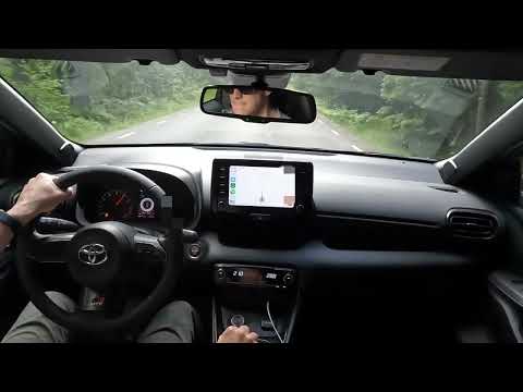 GR Yaris - Akrapovic Slip On + Link Pipe [camera test]