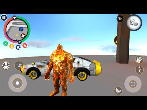 Rope Hero | Mutant Giant Dancing Fight New Dual Army Base | Stone New Roadster Car Jumping To Town