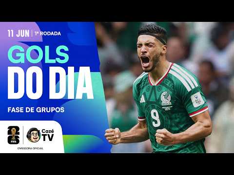 JÁ TEVE GOLAÇO NO PRIMEIRO DIA! CONFIRA TODOS OS GOLS DO 1º DIA DA COPA DO MUNDO FIFA™ 2026