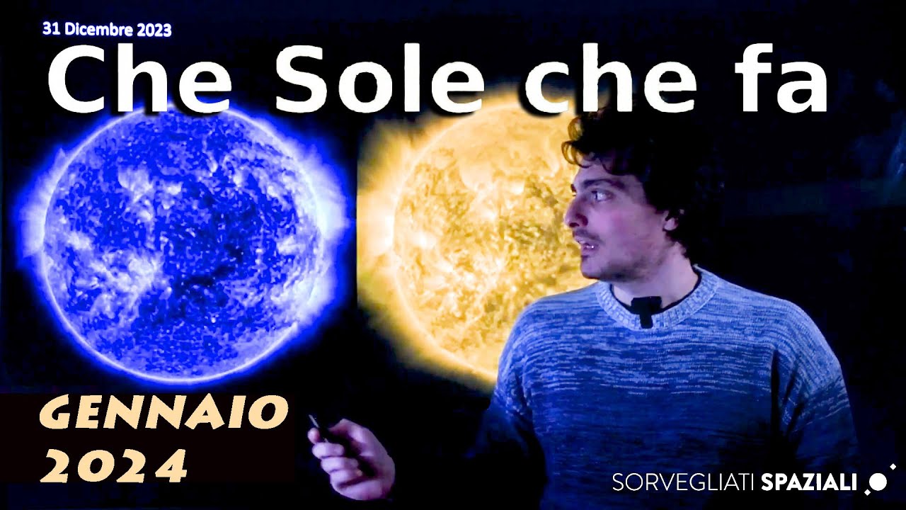 Che Sole che fa di gennaio 2024, con pillola su propagazione interplanetaria delle eruzioni solari