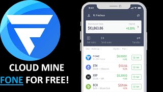 How to Mine FONE From Your Cell Phone | Android & iPhone | Legit 2022 Cloud Mine