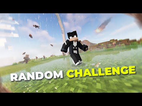 Random Challenge Bersama 1,000 Villager !!!