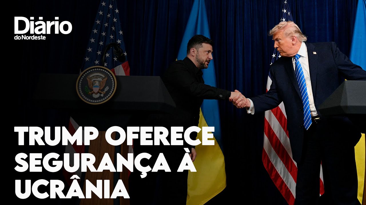Imagem da notícia Zelensky afirma que Trump ofereceu segurança por 15 anos