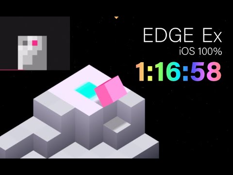 EDGE Extended mobile 100% speedrun in 1:16:58 (WR)