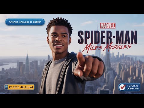 How to Change Language to English in Marvel’s Spider-Man: Miles Morales PC (2025) – Dodi repack
