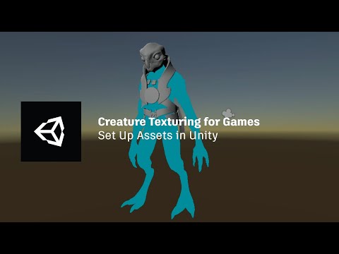 3D Creature Texturing for Games in Substance Painter and Unity - Lesson 16 / 17