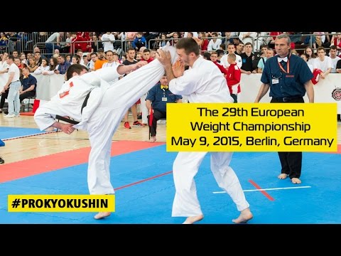 Highlight The 29th European Kyokushin Karate Championships. Germany, May 9, 2015